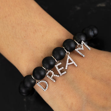 Dream bracelet with Matt Black onyx stone