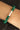 Malachite Beaded Bracelet with 925 Sterling Silver and 18K Gold-Plated Heart Accents