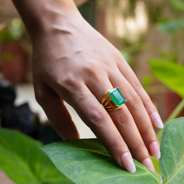 Ivy Green Onyx Ring