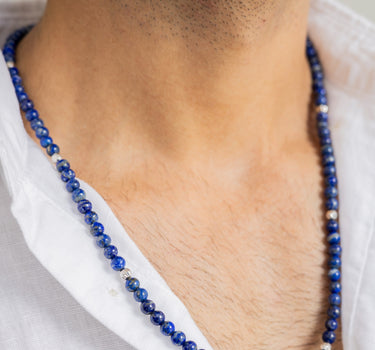 Lapis Legacy stone necklace