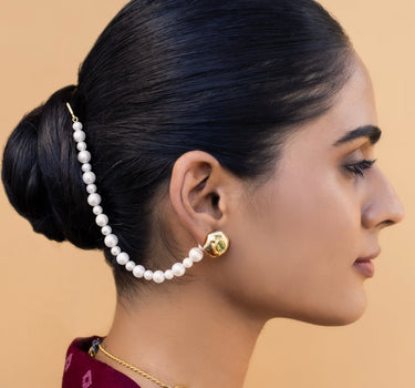 Pearl Ear Chains(Pair)