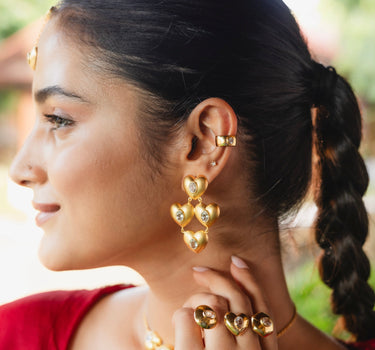 Hearts of Light Earrings