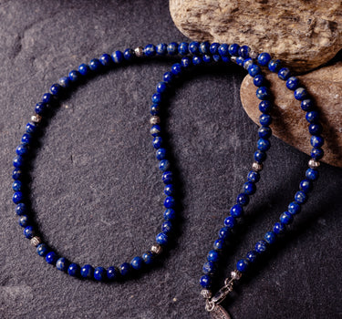 Lapis Legacy stone necklace