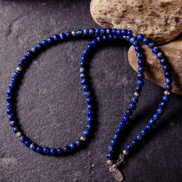 Lapis Legacy stone necklace