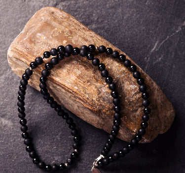 Onyx Enigma stone Necklace