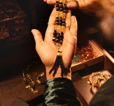 LUMI-NOIR PROSPERITY 3 LINE BRACELET