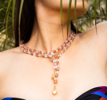 Pastel Serenity Lariat Necklace