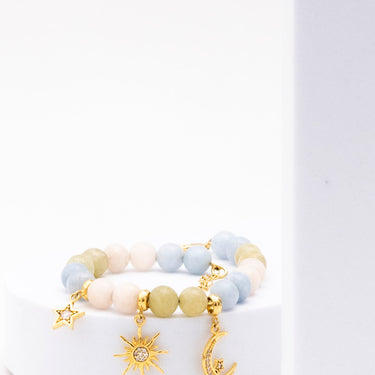 AQUA CELESTIAL TRIO BRACELET