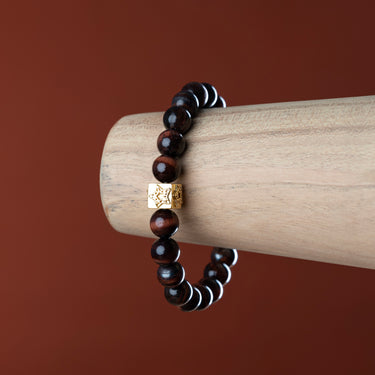 Red Tiger's Eye Cosmic Star Bracelet