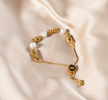 Aurelia Trio Pearl Bracelet