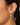 Clear Quartz Hoop Earrings