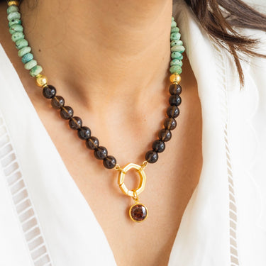 Smoky Melange Necklace