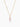 A delicate gold chain necklace made in 925 sterling silver 18K Gold plated, featuring a small round clear stone accent on one side and a faceted light purple amethyst gemstone pendant, set against a clean white background.