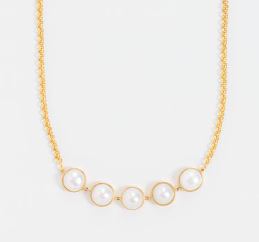 Pearl Aura Choker Necklace