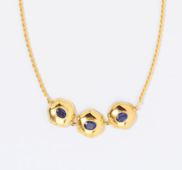 Celestial Blue Sapphire Choker