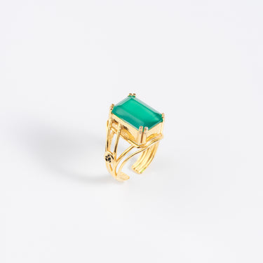 Ivy Green Onyx Ring
