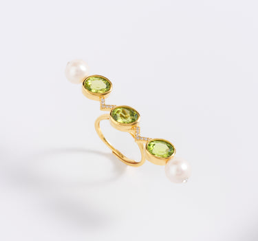 RIVER OF LIGHT PERIDOT RING