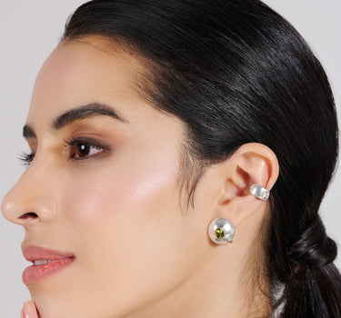 Kaia Silver Ear Cuffs (Pair)