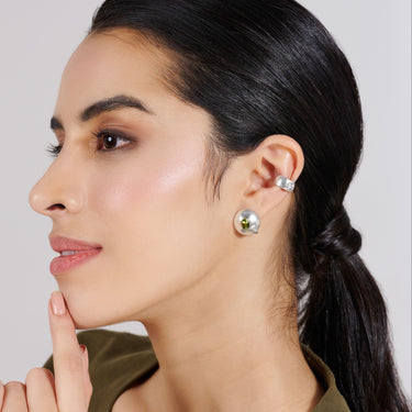 Kaia Silver Ear Cuffs