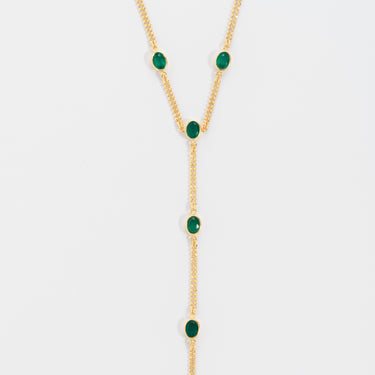 Green Onyx Hand Chain Bracelet