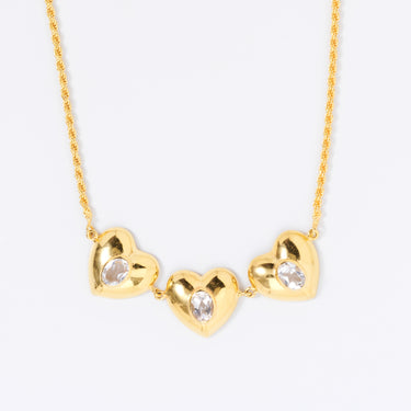 Healing Heart Quartz Choker Necklace