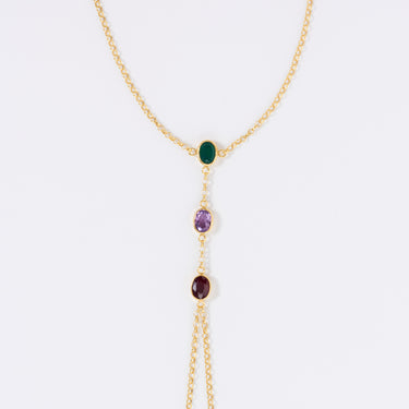 Trinity Flow Hand Chain Bracelet
