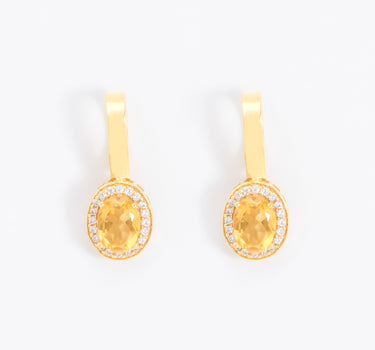 Citrine Earcuff