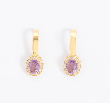 Amethyst Earcuffs